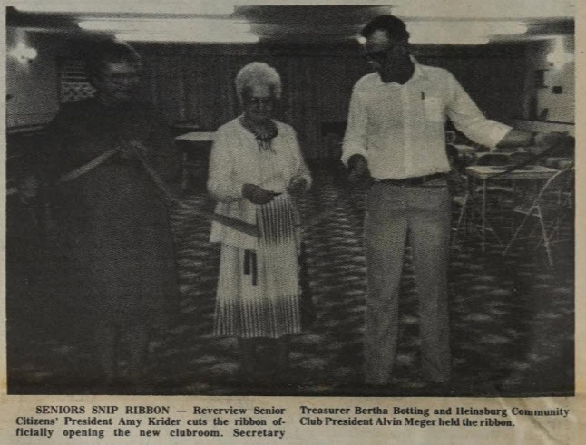 Heinsburg Seniors Centre ribbon cutting