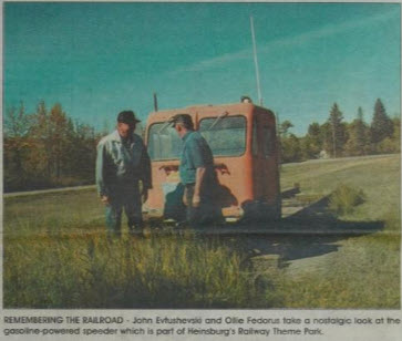 Speeder on display
