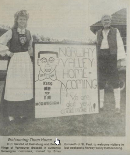 Norway Valley Homecoming